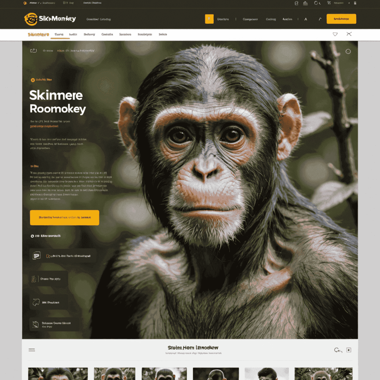 Screenshot of SkinsMonkey Si platform showcasing new features and improvements